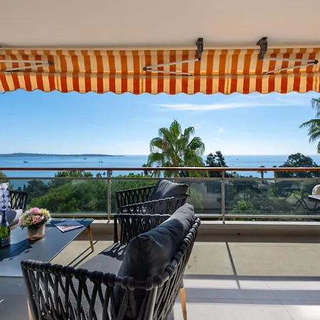 Appartement 3br Sea View Luxury With Pool & Tennis Golfe-Juan